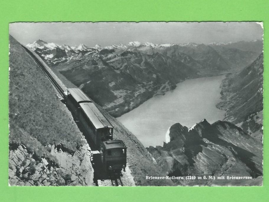 Ansichtskarten: Brienzer-Rothorn mit Brienzersee – Neu (gemäss Beschreibung) aus Zürich von t24_de