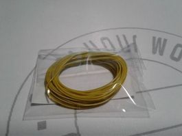 Elektrolitze 0.25mm 500cm gelb