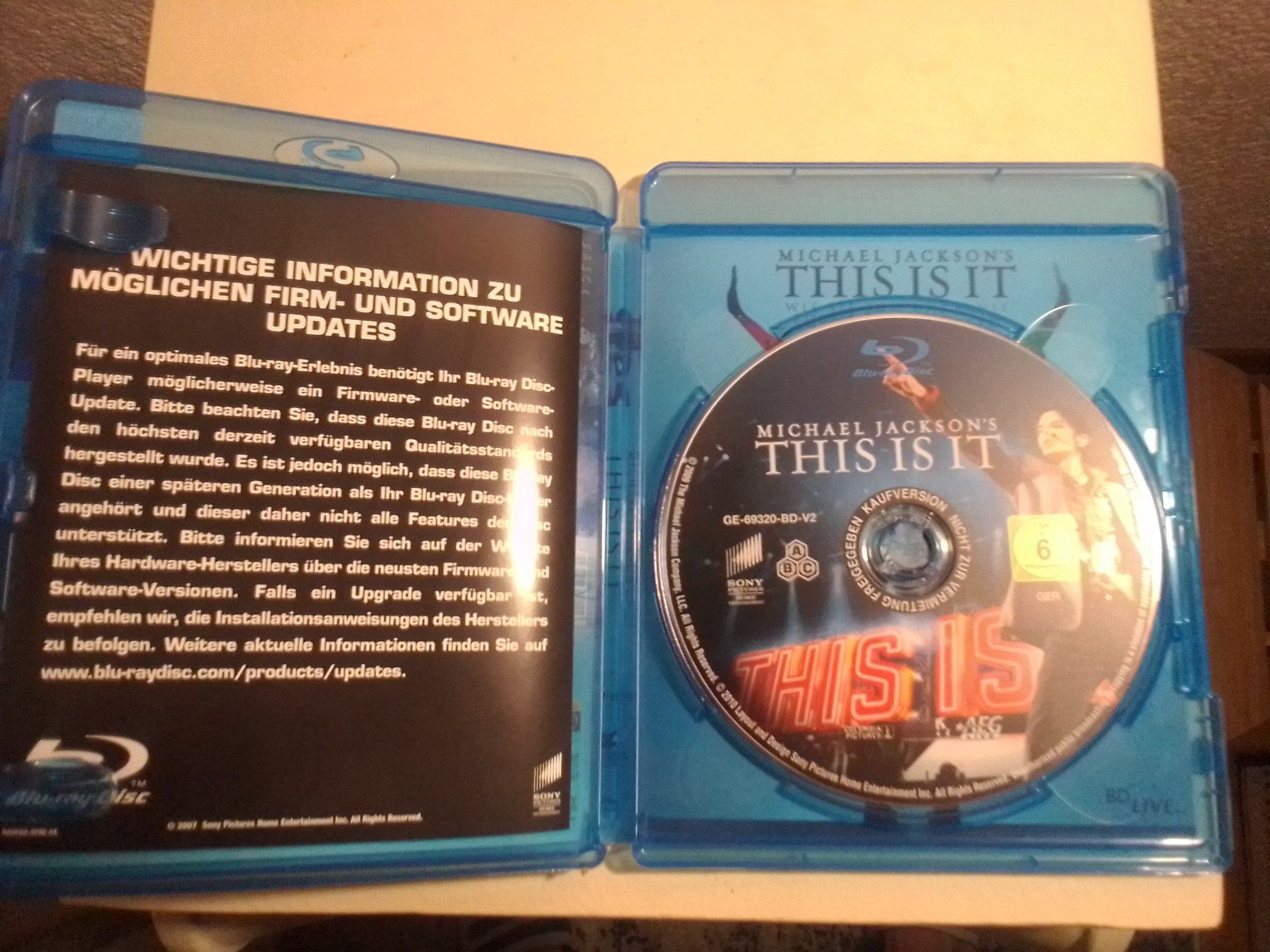 Alle DVDs: Michael Jackson - This Is It (vergriffen) – Gebraucht aus Brittnau von Zibu 2