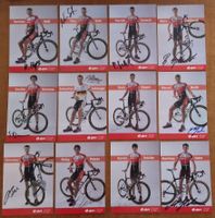 Radsport Team E•on von 2006, 12 original signierte Ak