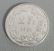 1921 2 Franken vz