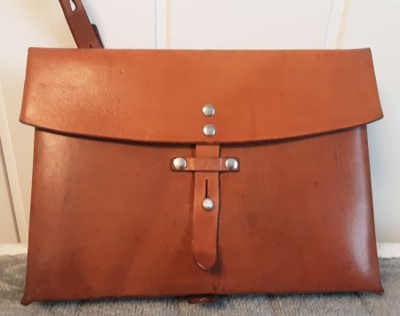 Armee Ledertasche,Kartentasche 1975,Militär