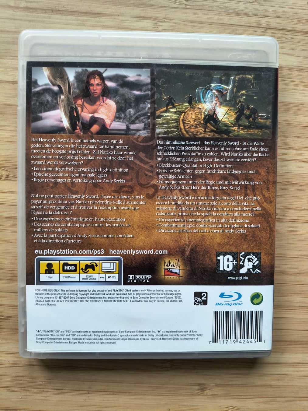 Giochi: Heavenly Sword (PS 3) – Usato da Riedholz venduto da ste_96cd 1