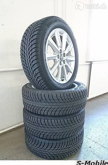 Audi Pneus & Kompletträder: Audi A1 GBA Original 10-Speichen Winterräder 16" – Gebraucht aus Schenkon von S-Mobile 1