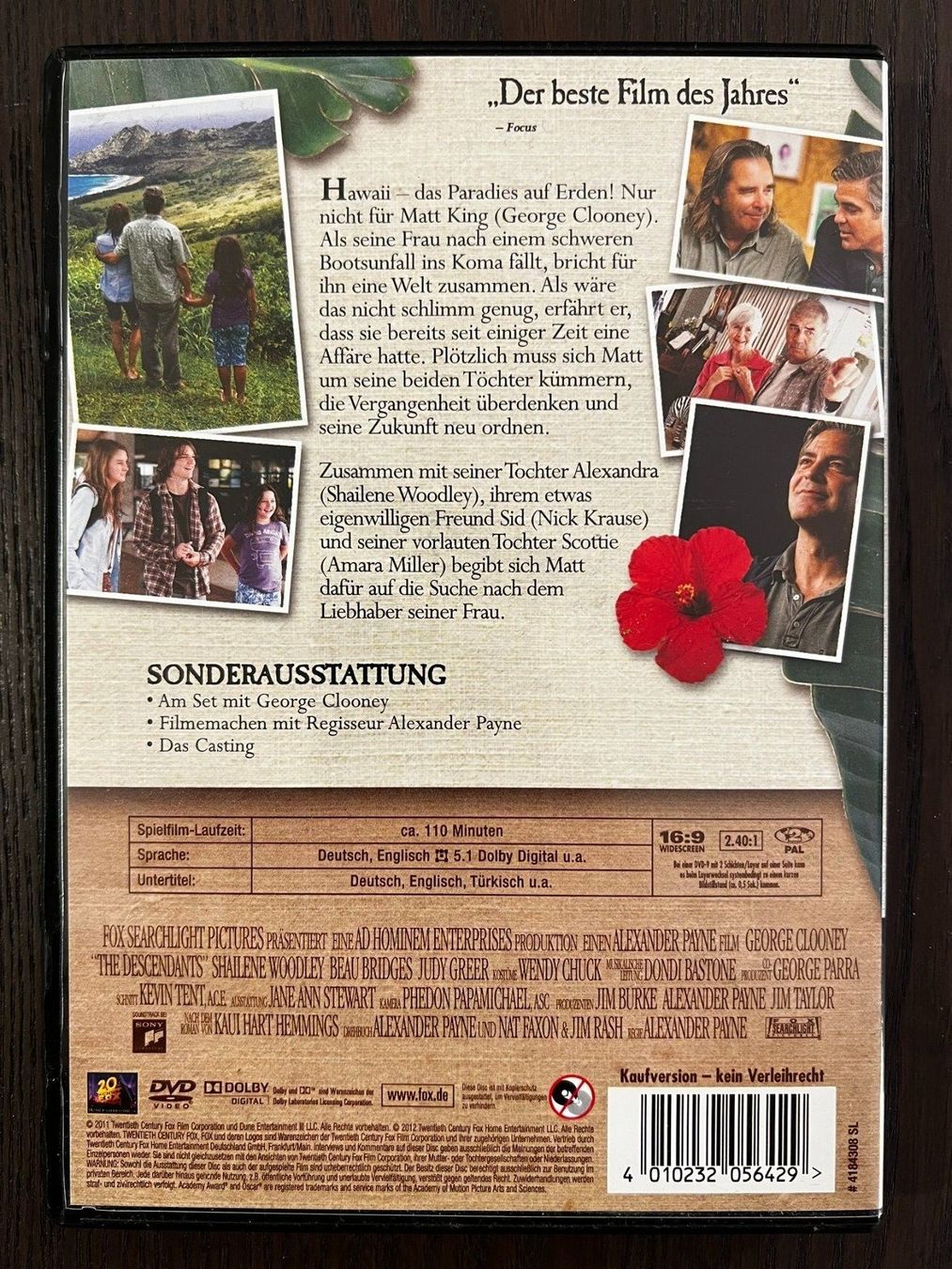 Tutti i DVDs: The Descendants – Usato da Zürich venduto da FilmFreunde 1
