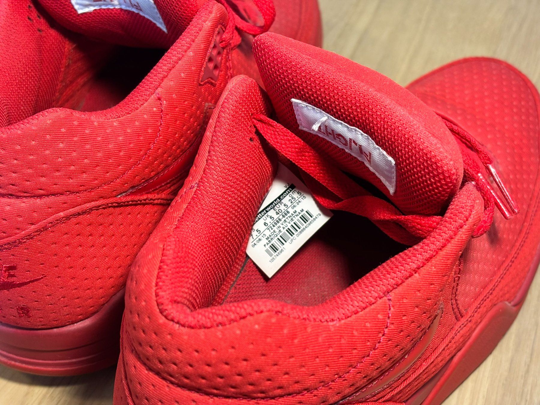 Nike Scarpe da uomo: Nike Flight Squad All Red – Grösse 40.5 – Usato da Wetzikon ZH venduto da Samborghini 4