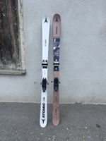 Marker Griffon bindings with Atomic Punx 5 freestyle skis
