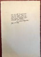 Felix Weingartner 1863-1942 Pianist Autograph PAX MUNDI