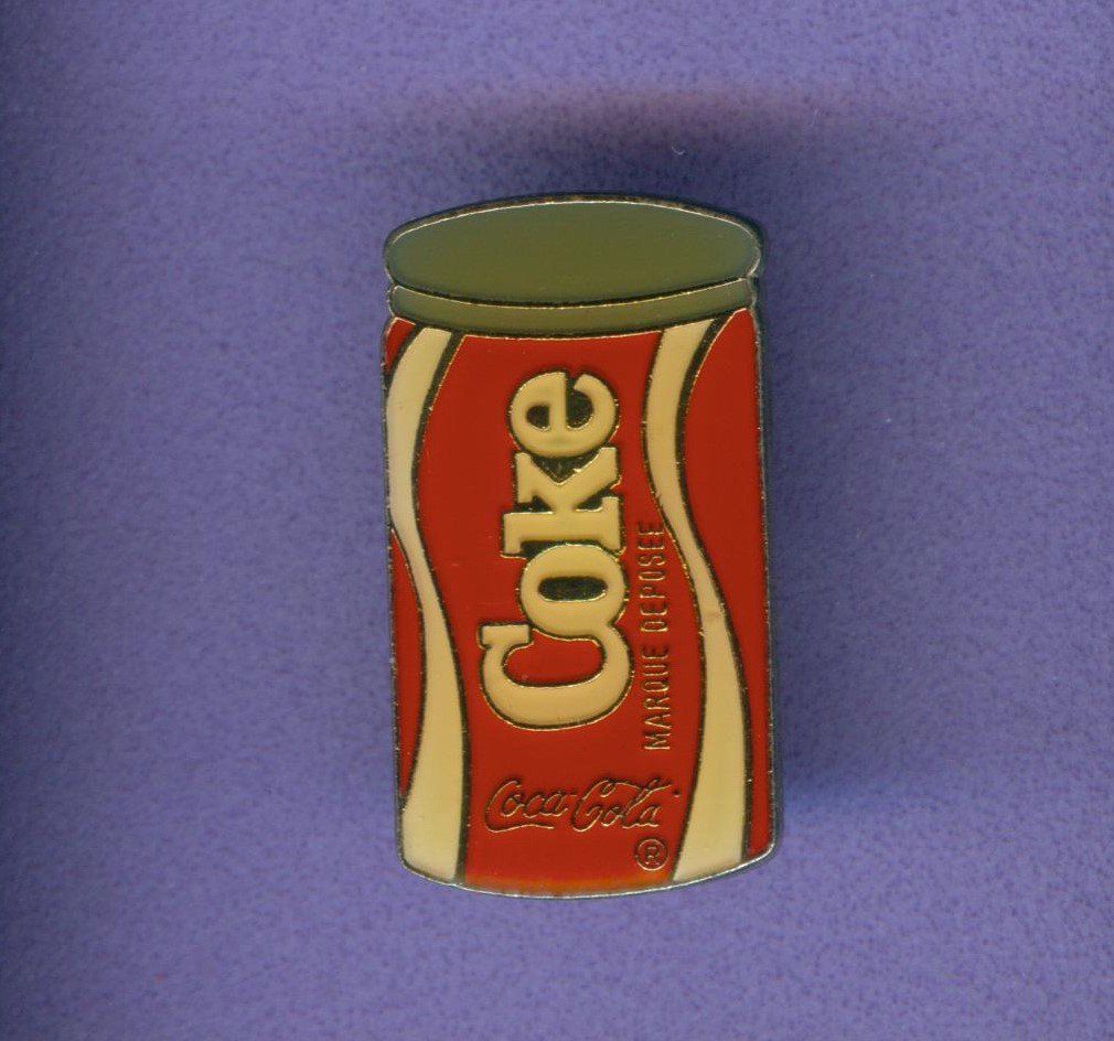 Coca-Cola Plaketten & Abzeichen: Coca Cola  DOSE – Gebraucht aus Winterthur von Sammleroase