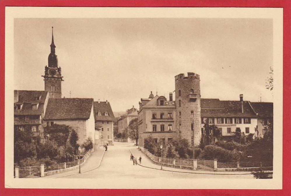 Cartoline postali: ZOFINGEN BAHNHOF-EINGANG – Usato da Grüningen venduto da Kartenlaube