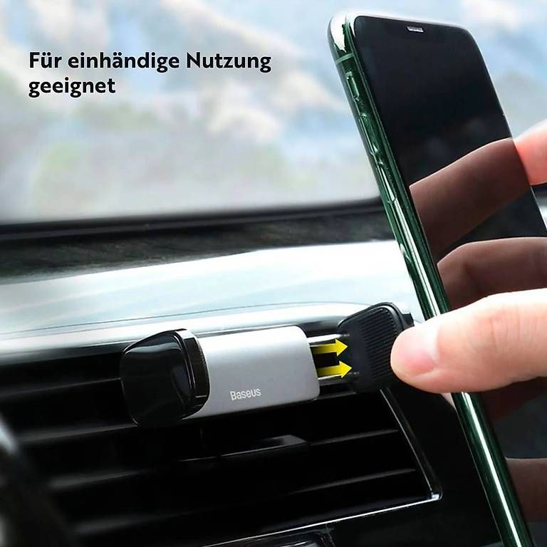 Support: BASEUS Smartphone Halter Lüftung  – D'occasion à Arbon par my_shopping 3