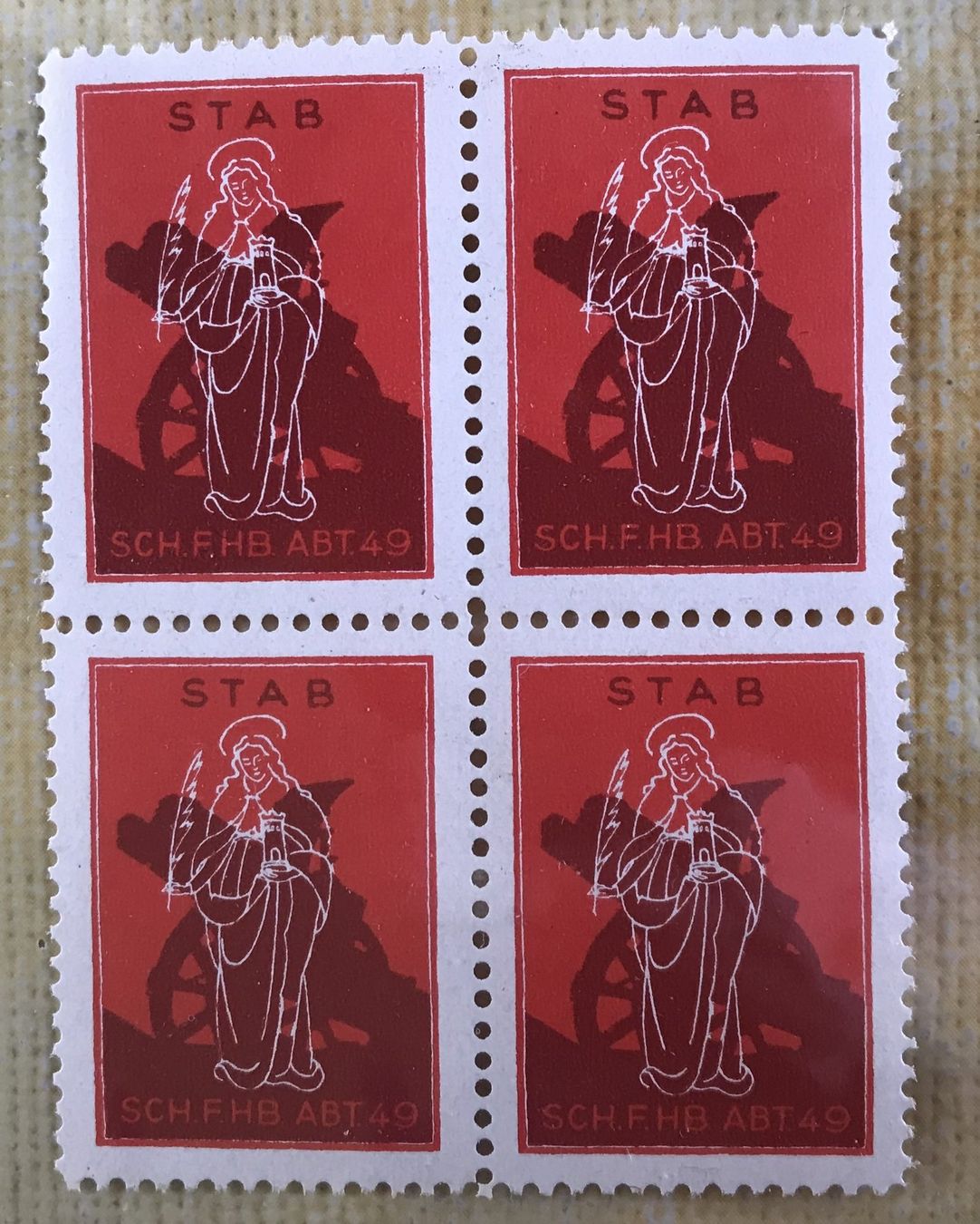 Tutti i francobolli: SOLDATEN-BRIEFMARKEN STAB SCH.HB ABT.49 – Usato da Ostermundigen venduto da Wyatt-Earp