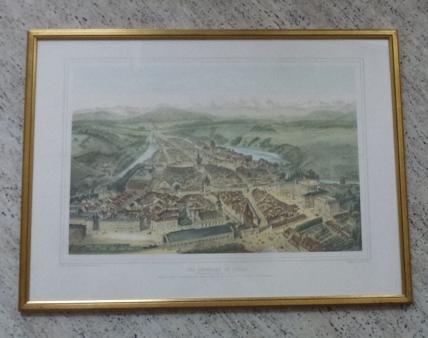 Stiche: Grosser Stich ++ Ansicht Stadt Bern – Gebraucht aus Walkringen von Casablanca777