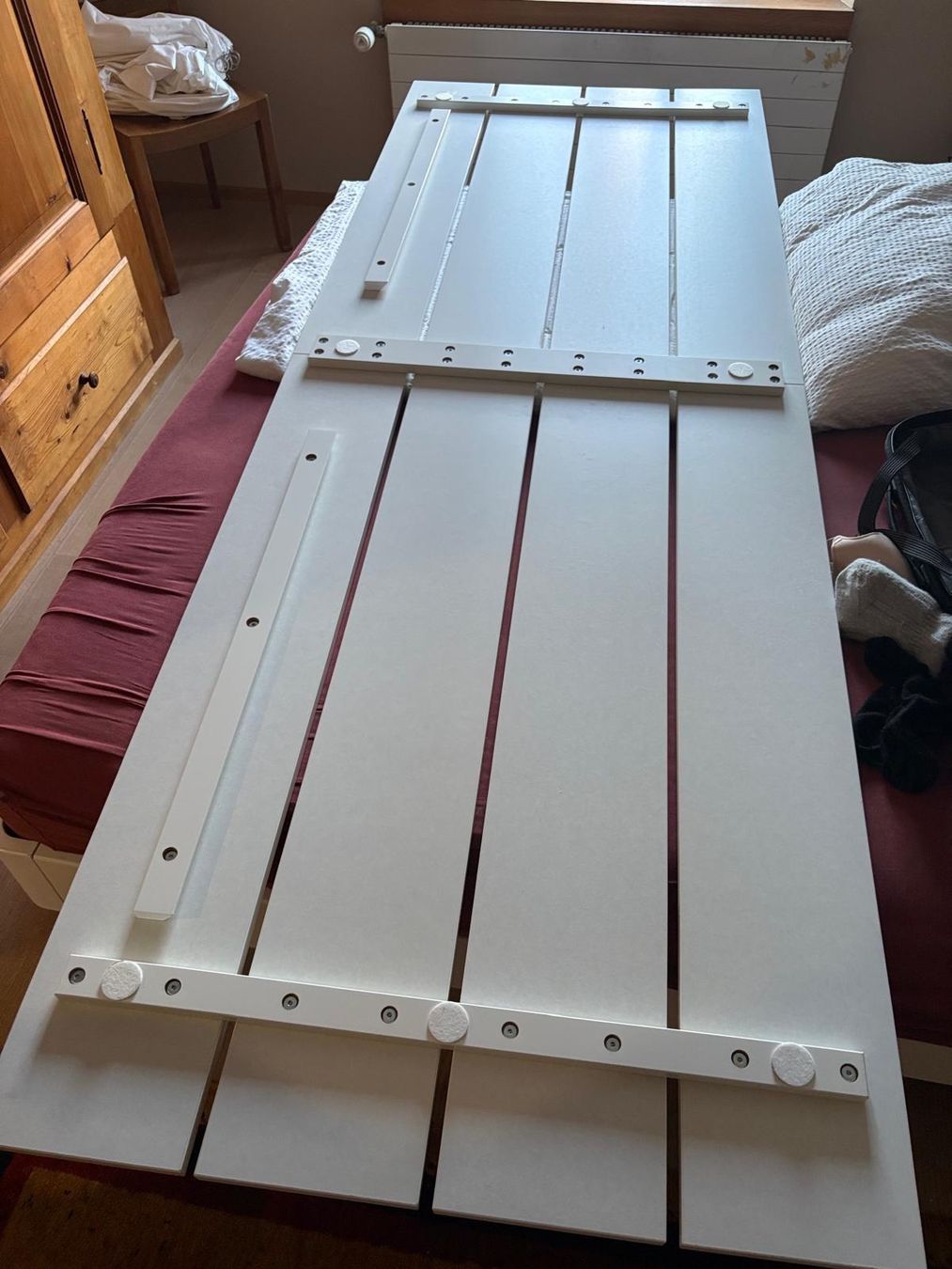 Ikea Letti: Modernes Kopfteil, weiss, Top Zustand – Usato da Basel venduto da nat_7yc5 3