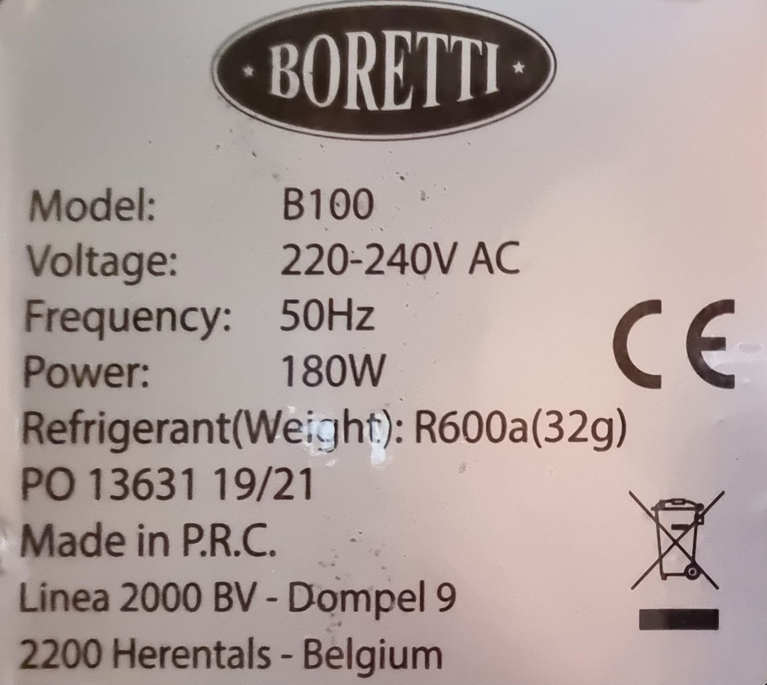 Elettrodomestici da cucina: Eismaschine Boretti B100 – Nuovo (secondo la descrizione) da Basel venduto da arm_v7w2 3