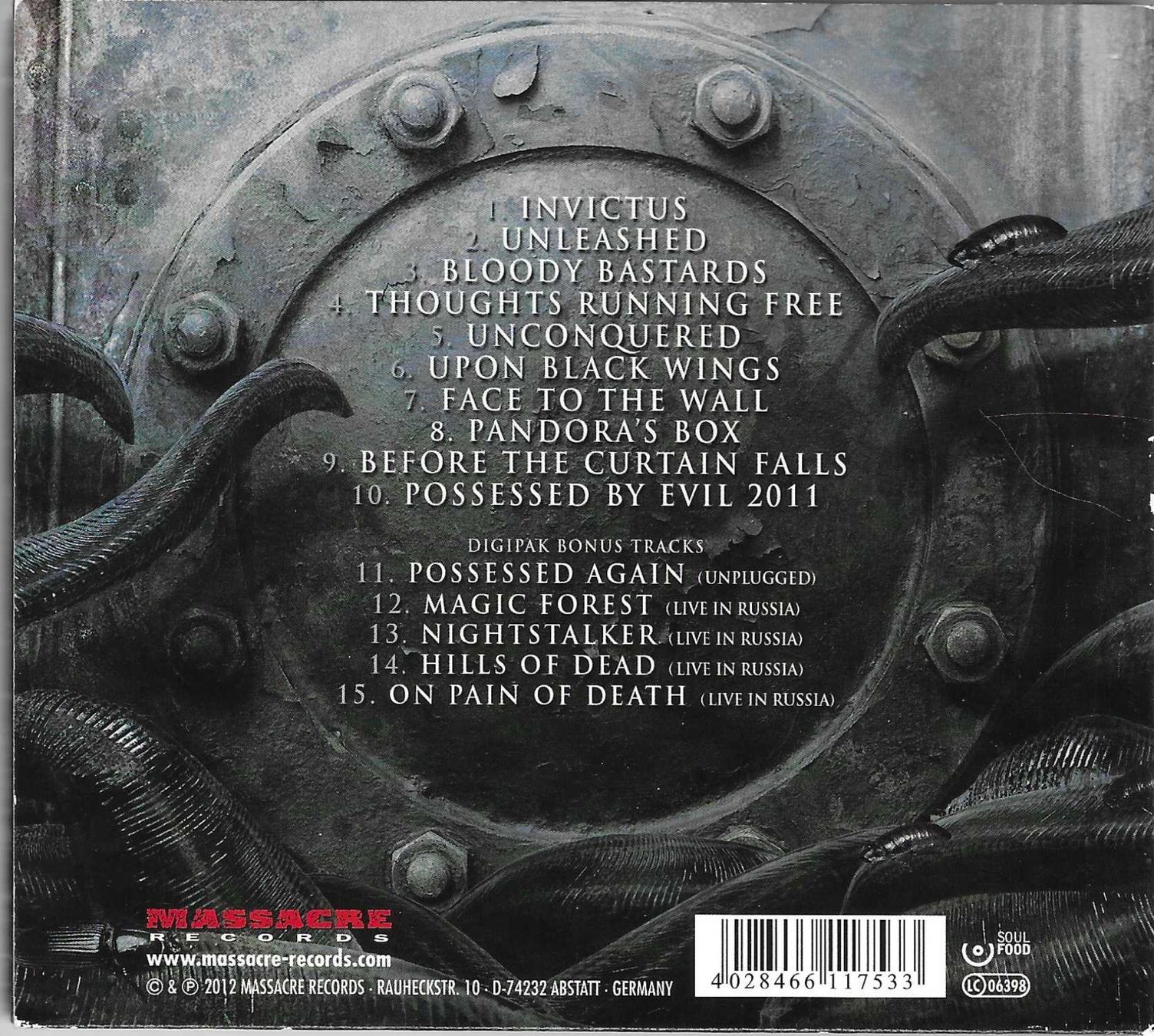 CD: NECRONOMICON  -  INVICTUS – Usato da Bex venduto da Giorgiob 2