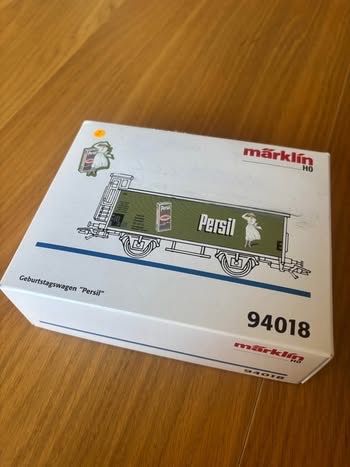 Märklin Modellini di ferrovie: Wagon Märklin persil  – Nuovo e nell'imballaggio originale da Orbe venduto da car_8grw