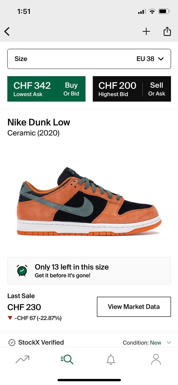 Nike Scarpe da donna: Nike Dunk Ceramic (2020) – Nuovo (secondo la descrizione) da Burg AG venduto da kam.uen 3