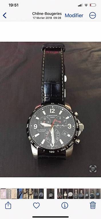 Orologi: À vendre montre Certina 310frs – Usato da chene-bougeries venduto da magique1