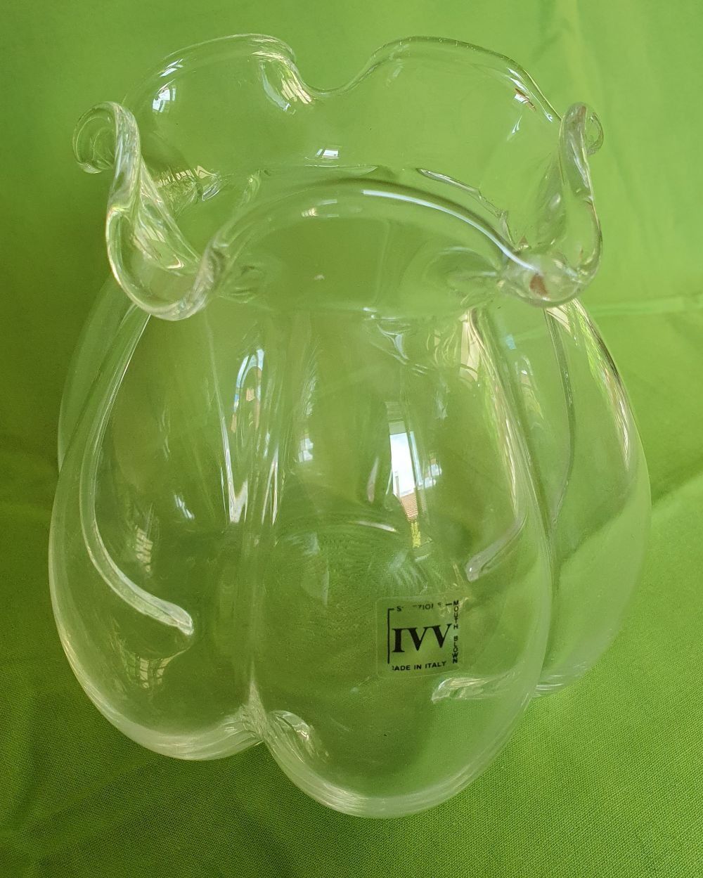Vase & Récipients: Glas Corona-Vase von IVV – D'occasion à Steffisburg par chloeisli