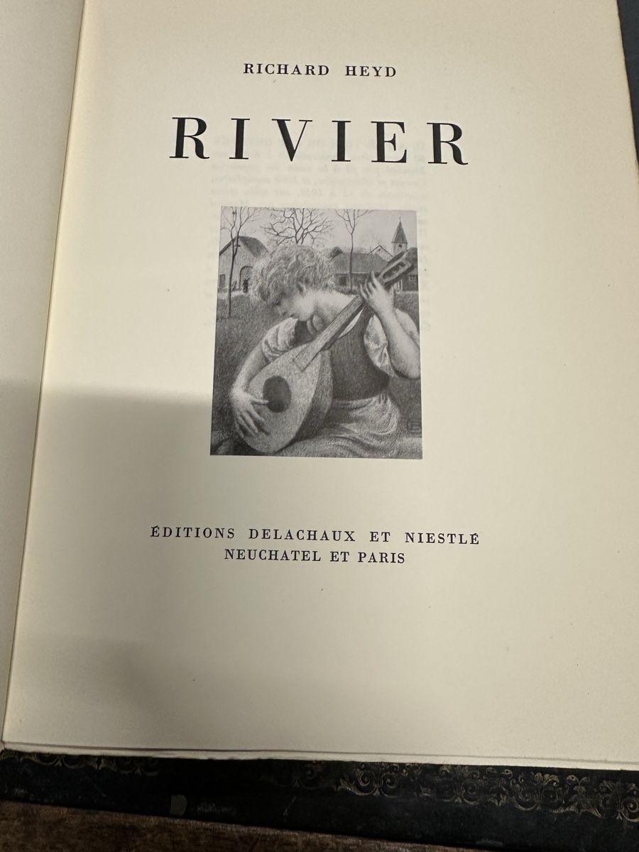 Libri: Louis Rivier, peintre Suisse. – Usato da Genève venduto da Tom6 2
