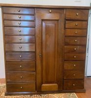 Meuble d'horloger - bijoutier ancien vintage - pièce rare