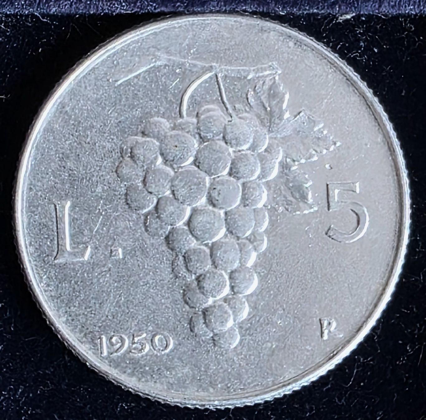 Alle Münzen: ITALIEN 5 LIRE 1950 – Gebraucht aus Winterthur von Creso70 1
