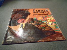 Schallplatte Carmen, Querschnitt