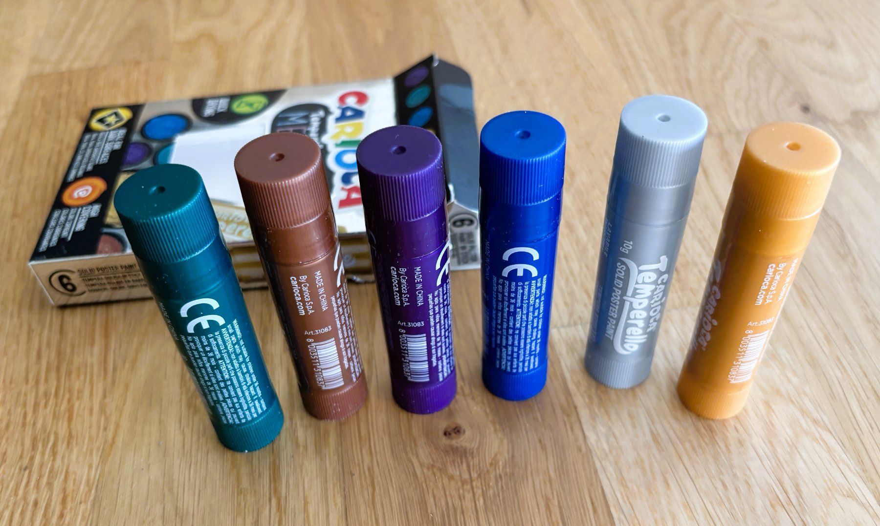 Penna & Evidenziatori: Carioca Temperello Metallic 6er Set neu – Nuovo (secondo la descrizione) da Riehen venduto da vendita 2