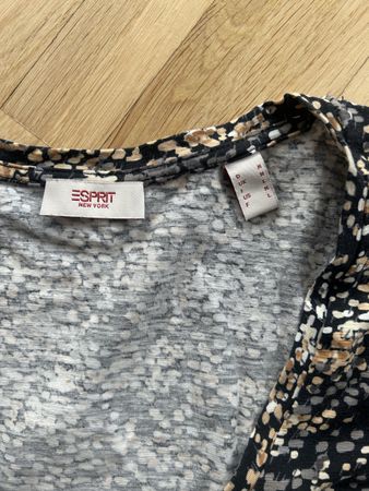 Esprit Longsleeve Shirt Gr. M Women's Top Casual Print Autum