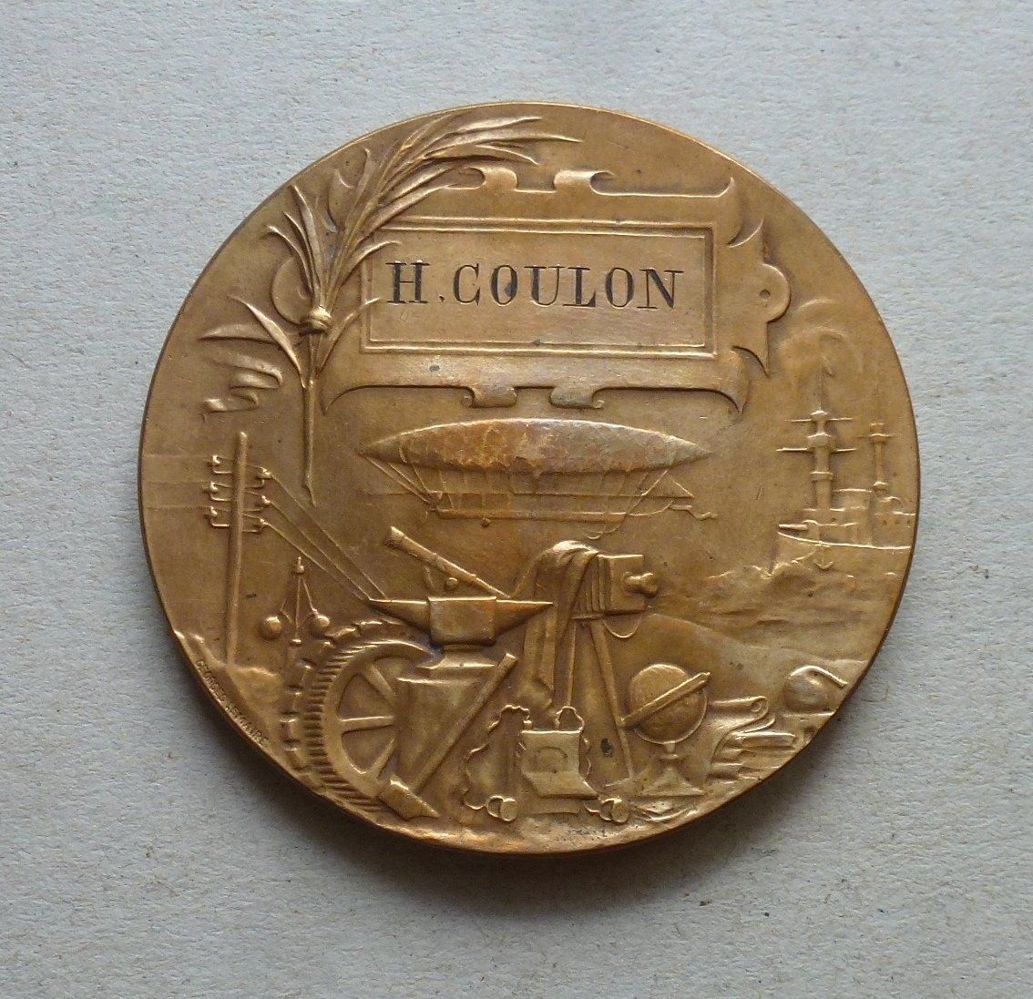 Medaglie: Bronze Medaille ++ EXPO Paris 1900 – Usato da Walkringen venduto da Casablanca777 1