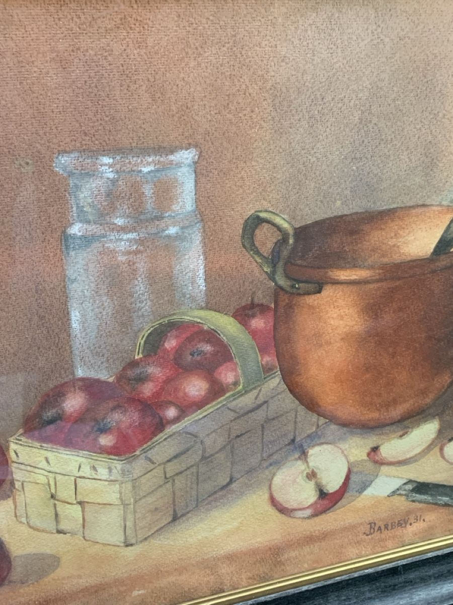 Dipinti: BARBEY 1931 Aquarell  – Usato da Wolfhalden venduto da SecondAntique 3