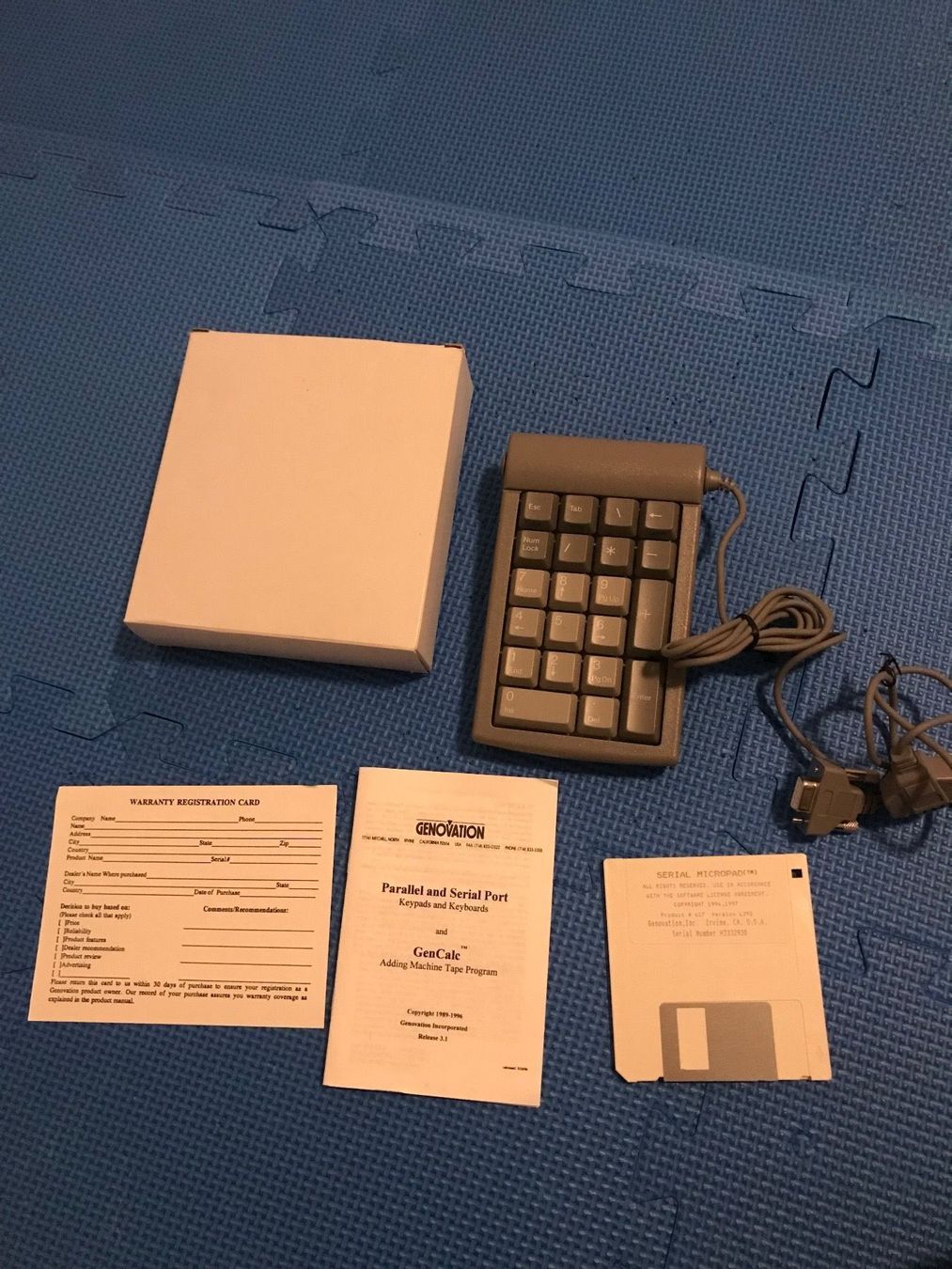 Tastiere: Genovation Inc Parallel and Serial Port and GenCalc – Usato da Gossau SG venduto da schlitzerdemon