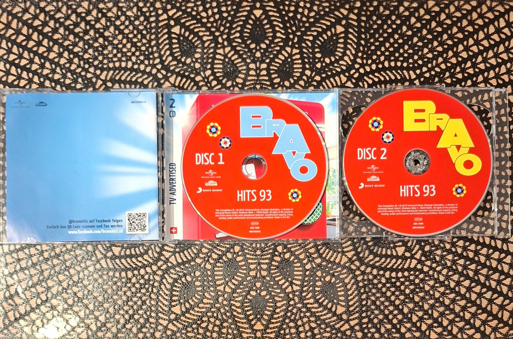 CDs: Bravo Hits 93, Doppel CD, 2016, Hit Compilation, Sampler – D'occasion à Amriswil par Celini3 2