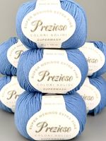 100% Merinowolle extrafine Set 10 Knäueln Himmelblau