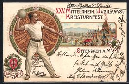 Litho Offenbach a. M., XXV. Mittelrhein.