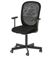 Bürostuhl schwarz höhenverstellbar IKEA guter Zustand
