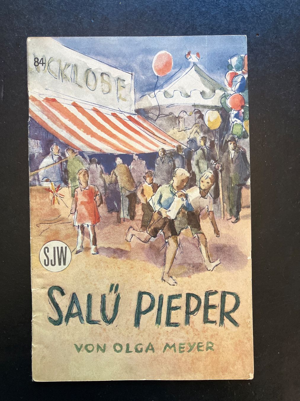 Libri: Salü Pieper, O. Meyer. SJW 84 – Usato da Wangen ZH venduto da day01