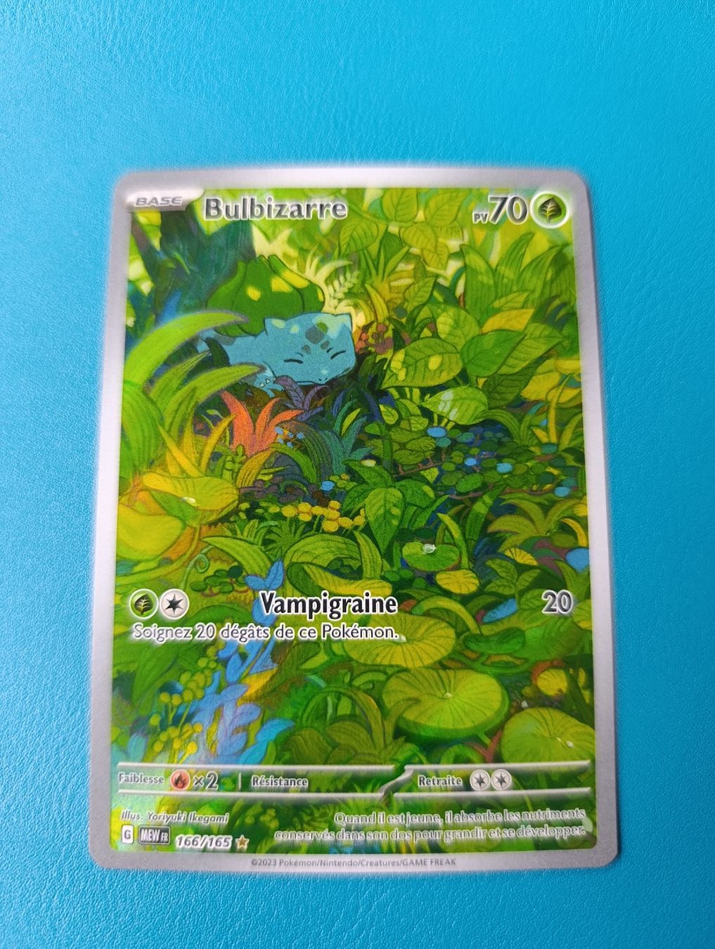 Pokémon Carte collezionabili: Carte Pokémon Bulbizarre 166/165  – Usato da Yverdon-les-Bains venduto da JVinc72 1