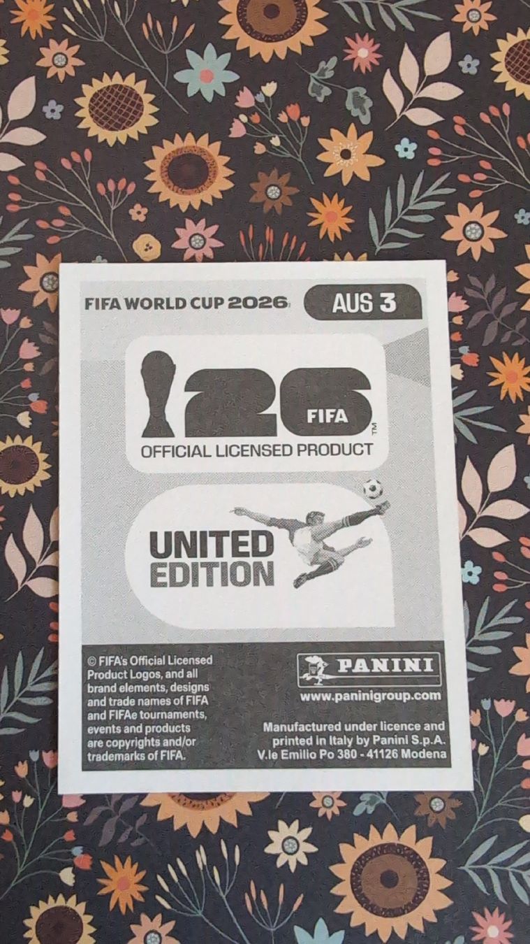Panini Carte collezionabili: AUS 3 - PANINI - FIFA WM 2026 – Nuovo (secondo la descrizione) da Bauma venduto da tobiaskl 1