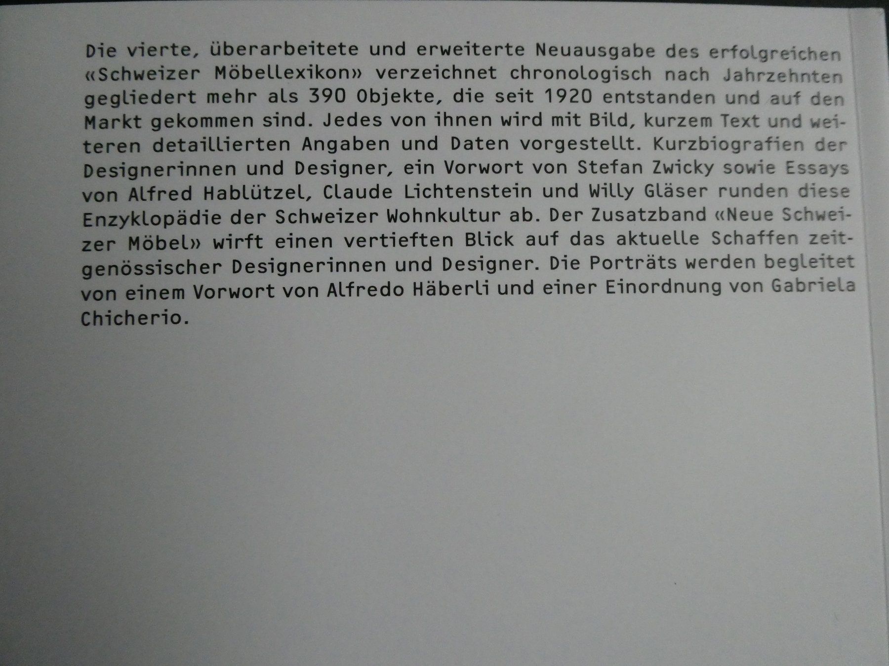 Libri: Schweizer Möbellexikon - 2 Bände - Scheidegger & Spiess – Nuovo e nell'imballaggio originale da Zürich venduto da inasooj 3