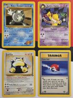 Pokémon Vintage Lot 1999/2000 inkl. Snorlax EN/DE