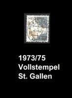 Vollstempel St. Gallen auf 60 Rp Landschaftsbild Engadin