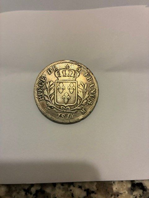Tutti le monete: Silbermünze Frankreich 1814 – Usato da Volketswil venduto da Schnieke 1