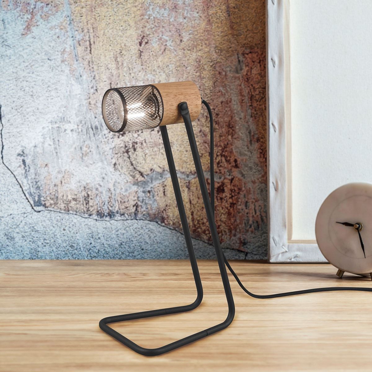Lampade: Tischleuchte, Braun, Schwarz, 40 cm Höhe – Nuovo (secondo la descrizione) da Kreuzlingen venduto da Smart-Light 1