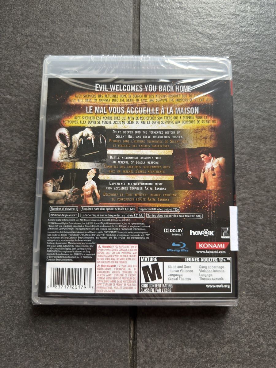 Sony Giochi: Silent Hill: Homecoming PS3 US Import – Nuovo (secondo la descrizione) da Zürich venduto da cENS0R 1