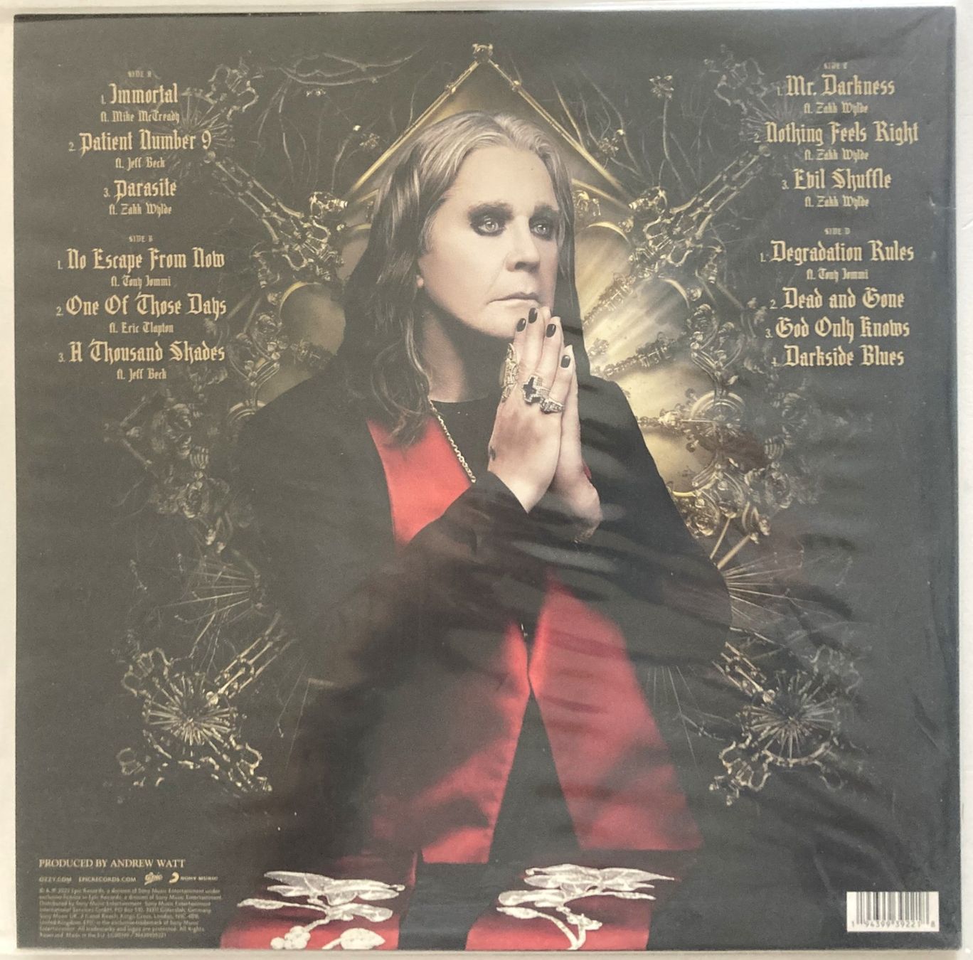 Vinyles: BLACK SABBATH / OZZY OSBOURNE - PATIENT NUMBER 9 – D'occasion à Bottens par hotter-than-hell 3