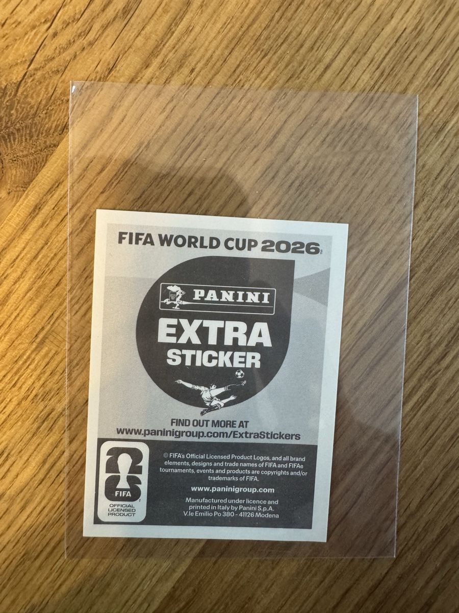 Panini Carte collezionabili: Hakimi Extra Sticker Gold – Nuovo (secondo la descrizione) da Schötz venduto da nic_brj7 1