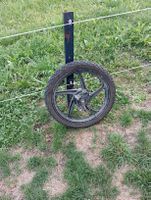 Mofa Hinterrad 17 Zoll mit Kettenrad gebraucht schwarz