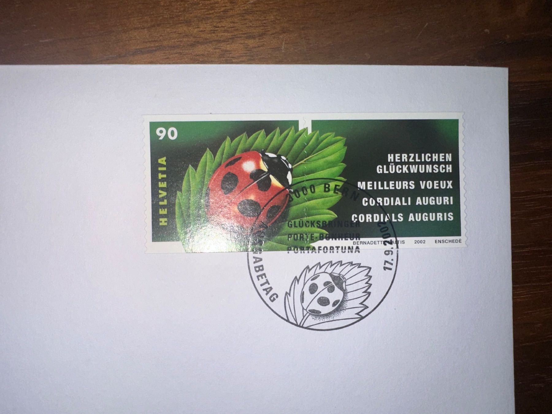 Alle Briefmarken: 2002 FDC Ersttagsumschlag – Gebraucht aus Stettfurt von 2442 1